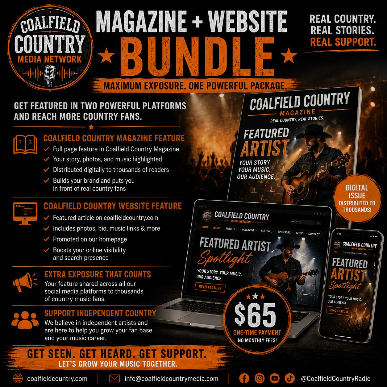 Magazine + Website Bundle